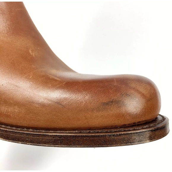 NEW 6 Frye Brown Leather Riding Boot - Picture 5 of 11